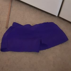 Active wear blue shorts